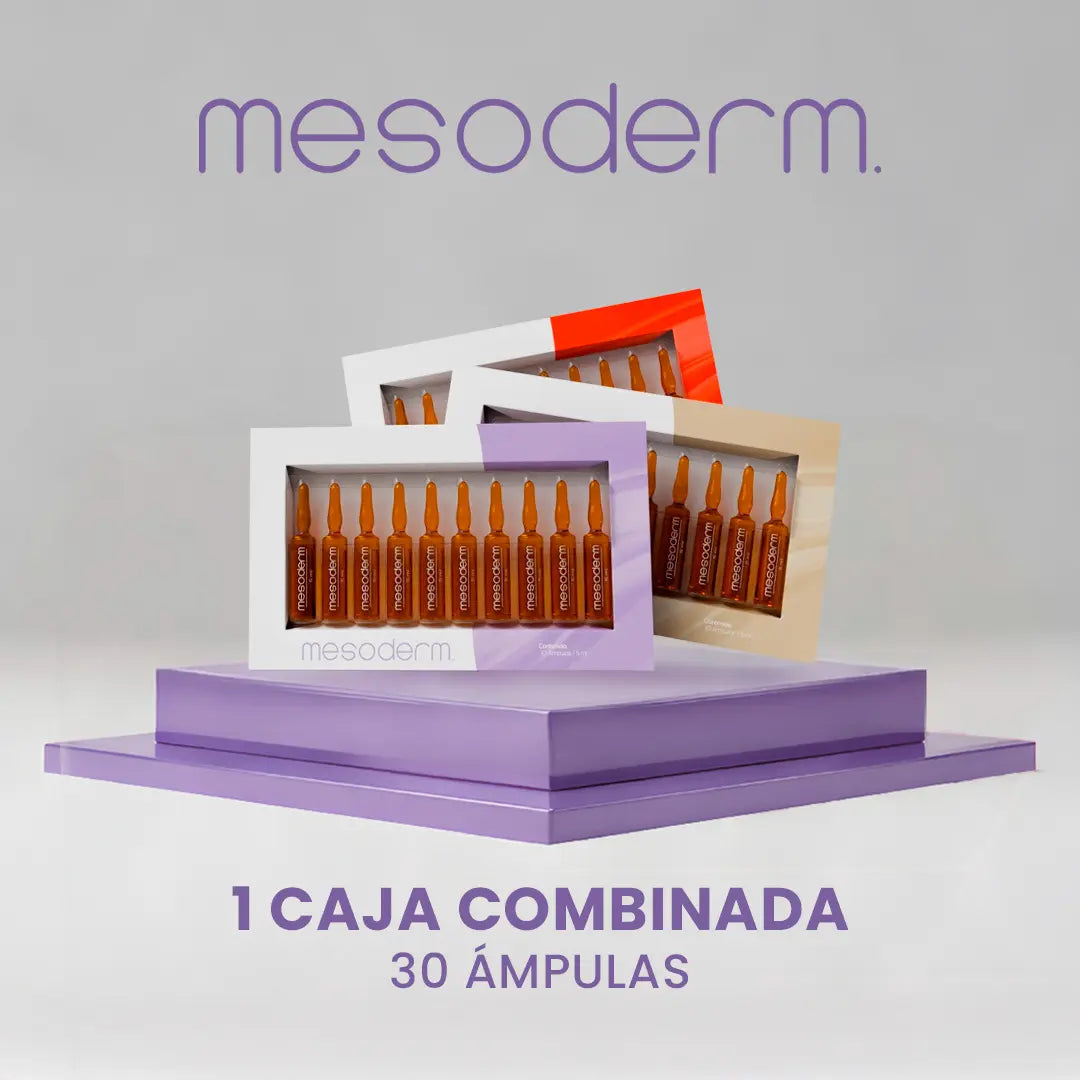 1 Caja combinada Mesoderm (30 Ámpulas)