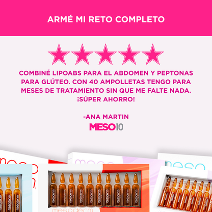 40 Ámpulas combinadas Mesoderm