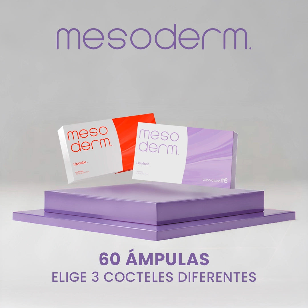 60 Ámpulas combinadas Mesoderm
