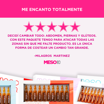 90 Ámpulas combinadas Mesoderm
