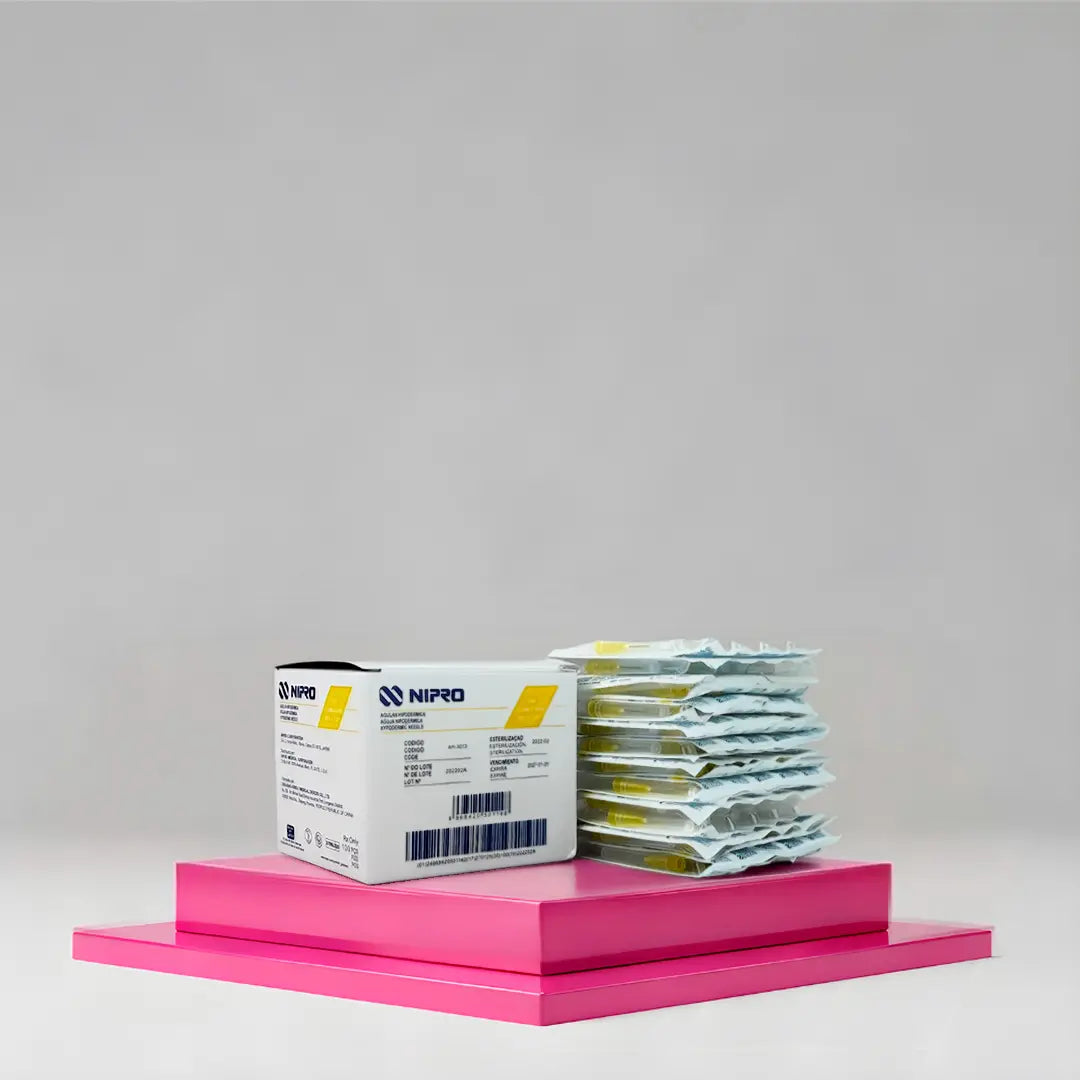 Caja de Agujas para Mesoterapia Corporal – 100 piezas