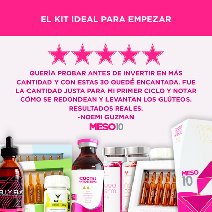Gluteo Perfect plus Mesoderm 30 Ámpulas