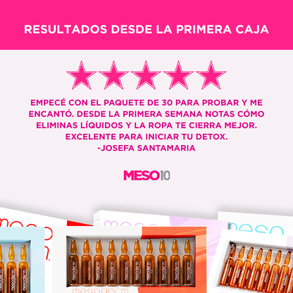 Lipodrain Mesoderm 30 ámpulas