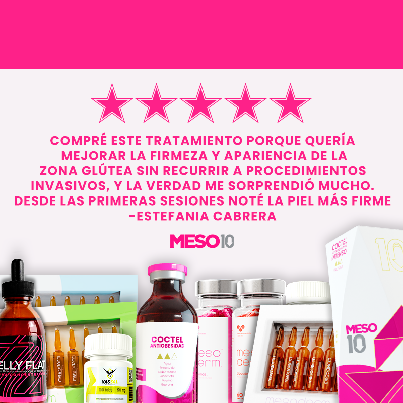 PROTOCOLO TRIFÁSICO VOLUMEN & PROYECCIÓN GLÚTEA MESODERM