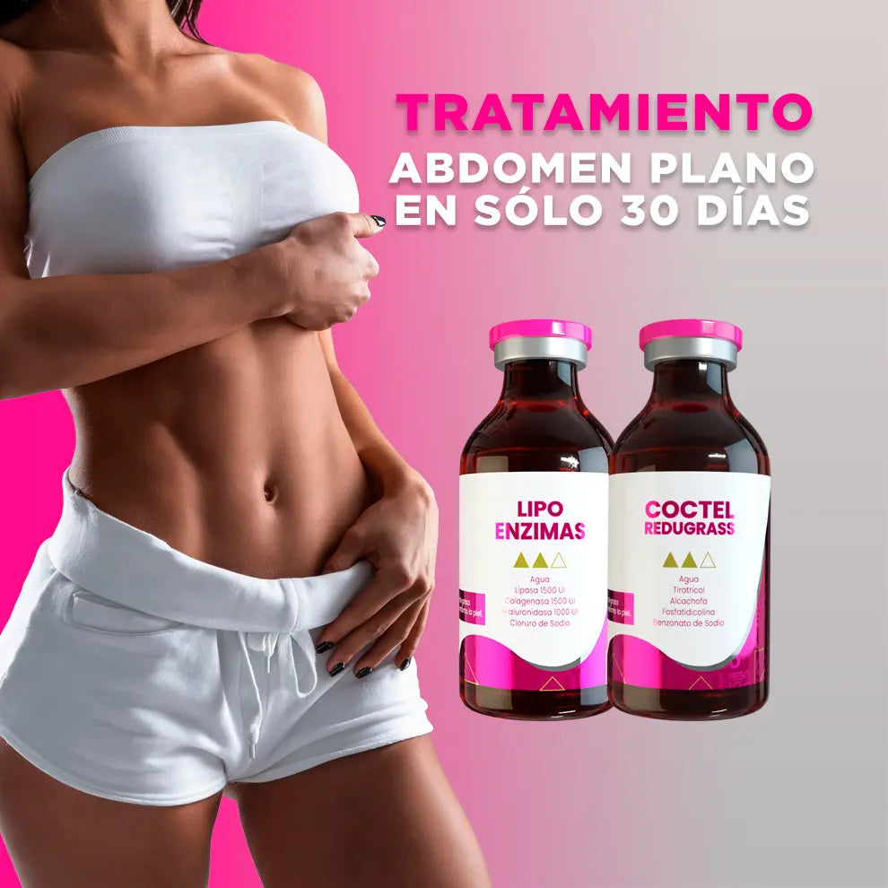 TRATAMIENTO ABDOMEN PLANO EN SOLO 30 DÍAS