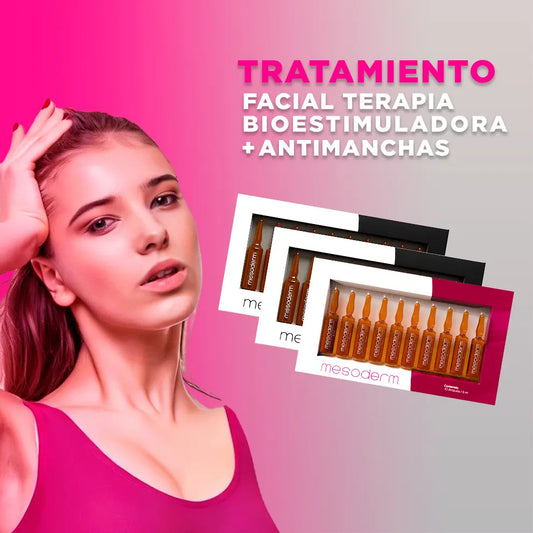 Tratamiento Facial Terapia Bioestimuladora + Antimanchas