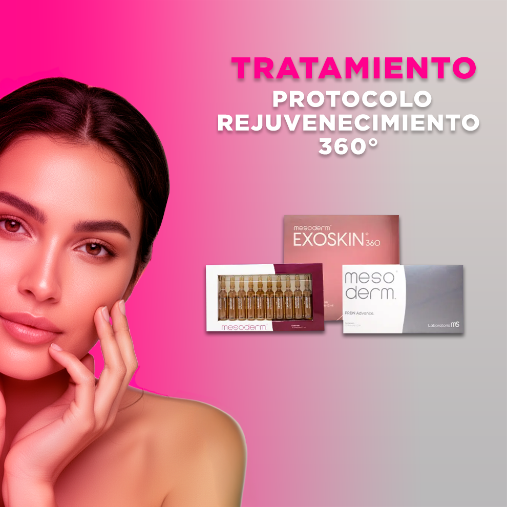 PROTOCOLO FASE 3 – REJUVENECIMIENTO FACIAL 360° MESODERM