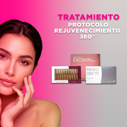 PROTOCOLO FASE 3 – REJUVENECIMIENTO FACIAL 360° MESODERM